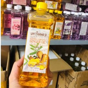 Dầu massage body gừng, hoa hồng, hoa cúc, hoa lavender
