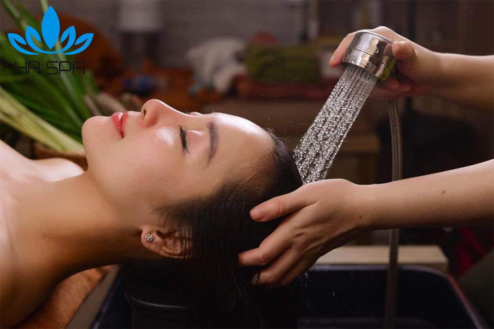 Thuy spa goi dau duong sinh