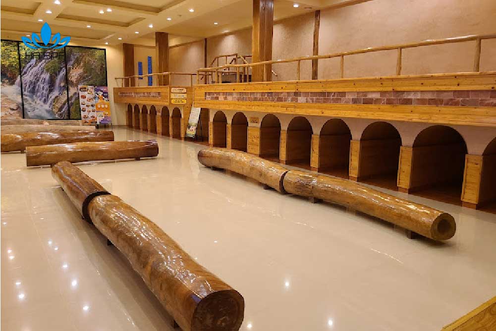 golden lotus healing spa world