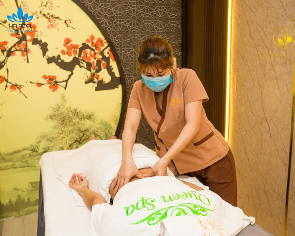 Queen Spa 1 trong những cơ sở massage tân bình đông khách nhất