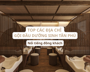 TOP 10+ Tiệm gội đầu dưỡng sinh Tân Phú nổi tiếng đông khách