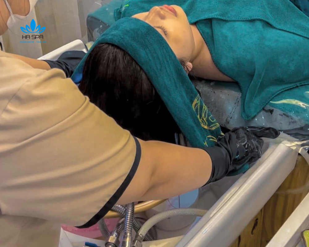 spa bong oi tiem goi dau duong sinh go vap noi tieng chat luong