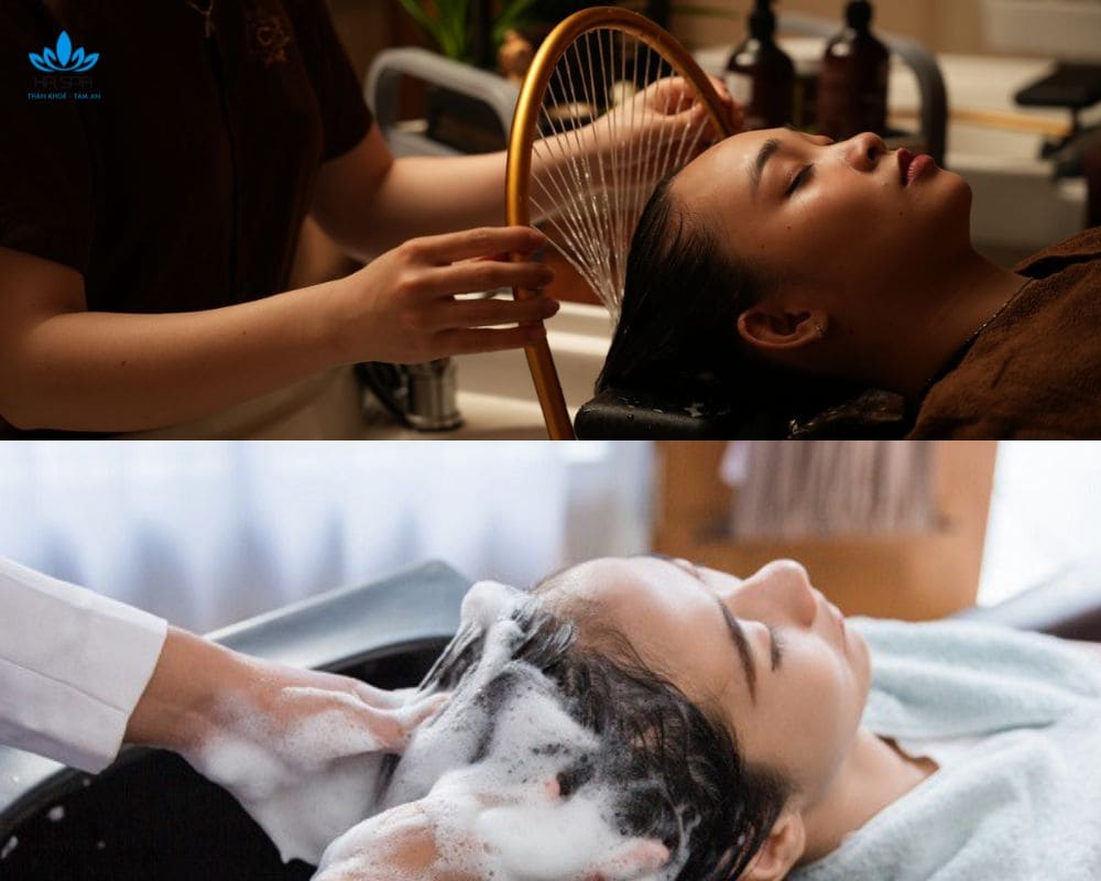 So sánh gội đầu dưỡng sinh và gội đầu thường chi tiết từ A đến Z 3 diem giong nhau giua goi dau duong sinh va goi dau thuong