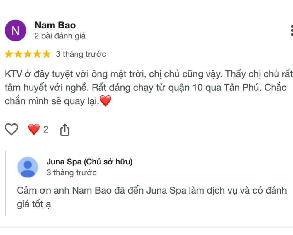 juna spa dia diem spa quan tan phu duoc yeu thich hien nay