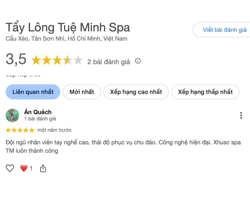 tue minh spa co so spa lam dep tan phu chat luong